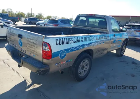 2005 Toyota Tundra from USA, damaged, VIN 5TBJU32115S444839